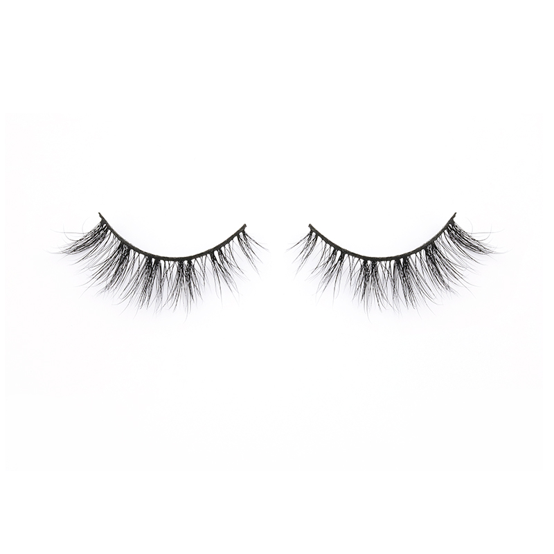 Eyelash Maunfacturer for High-quality Real Mink Fur Eyelashes 3D Lashes with Private Label JN141